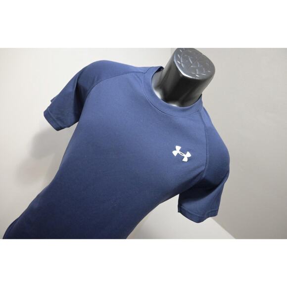 Under Armour Gym Shirt HeatGear Loose Performance Athletic Tee Mens Sz Small - Picture 4 of 8